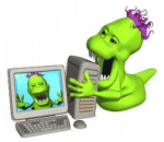 компютърен яде компютъра